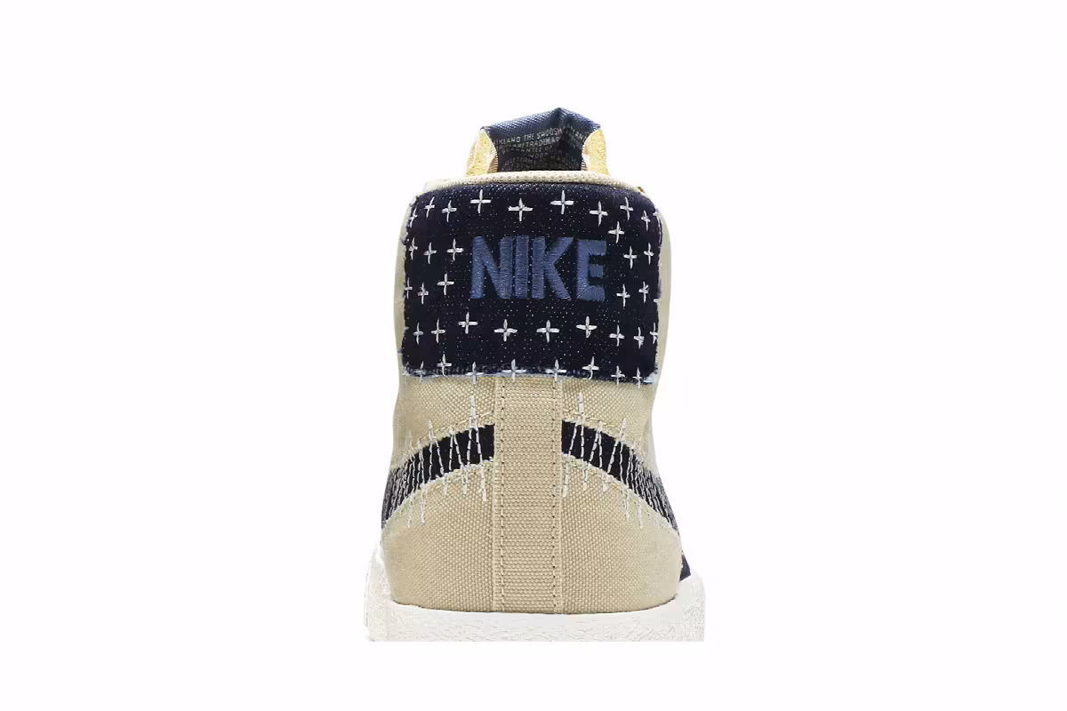 Nike Blazer Mid SB Sashiko Pack - Sesame, view 8
