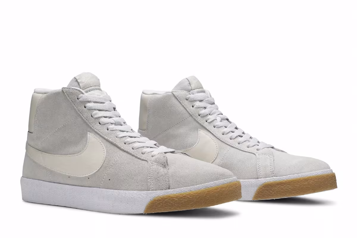 Nike Blazer Mid SB Cream Gum, view 9