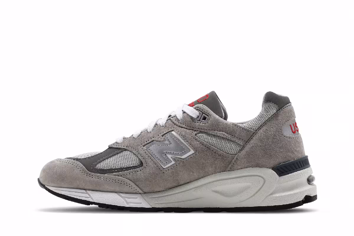 New Balance 990v2 Made in USA Grey, view 4