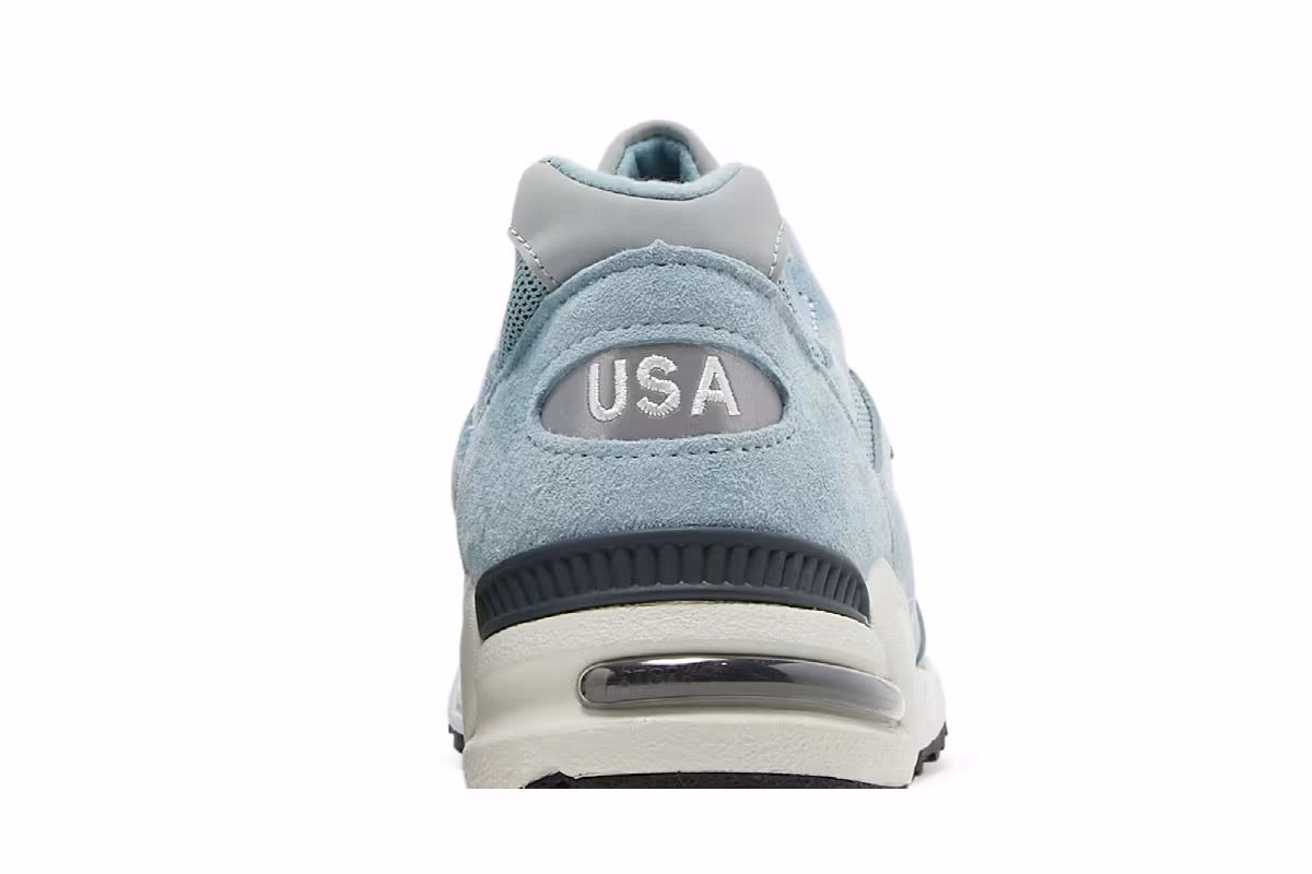 Kith x New Balance 990v2 Made in USA Storm Blue, view 8