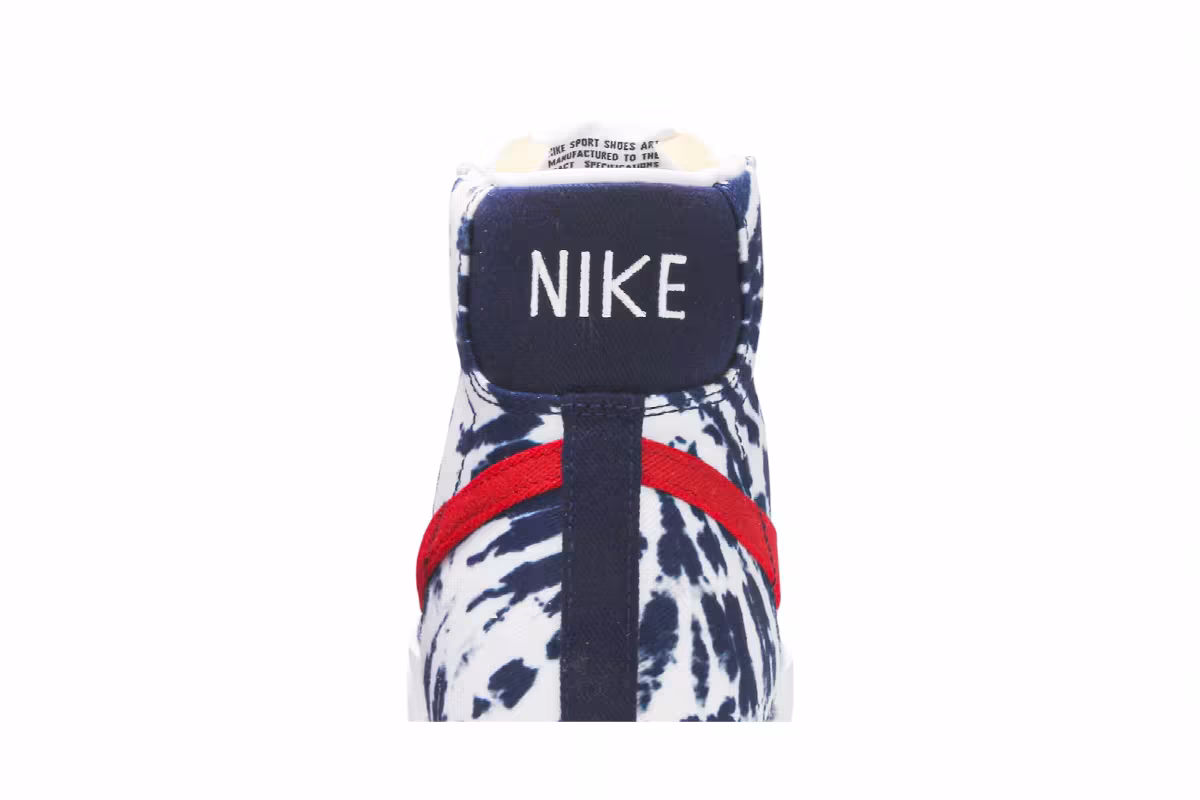Nike Blazer Mid Blue Tie-Dye, view 8