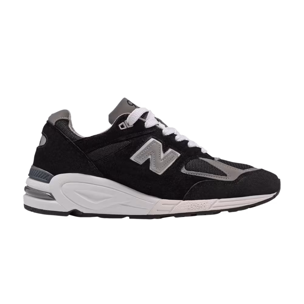 New Balance 990v2 Made in USA Black Grey