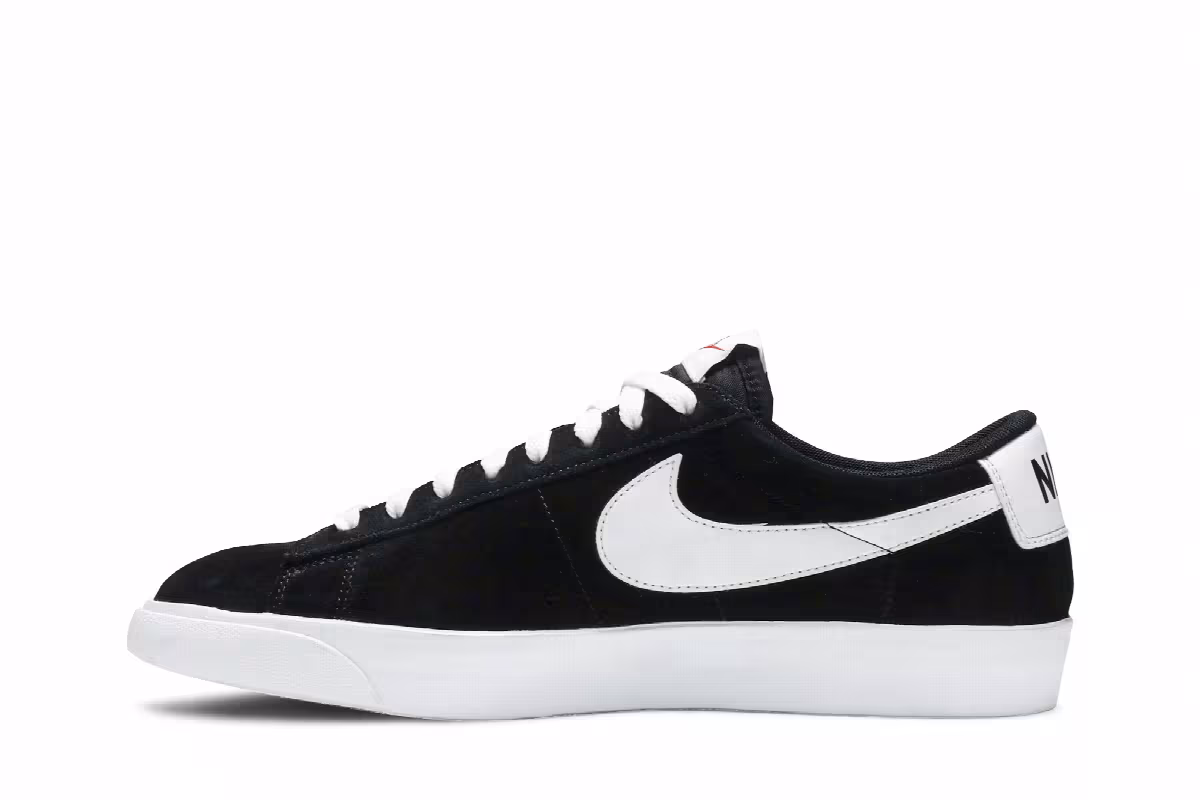 Nike Blazer Low Premium VNTG Suede Black, view 4