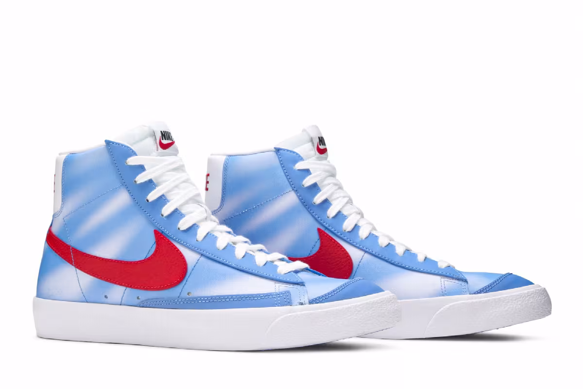 Nike Blazer Mid New Jersey Nets Hardwood Classic, view 9