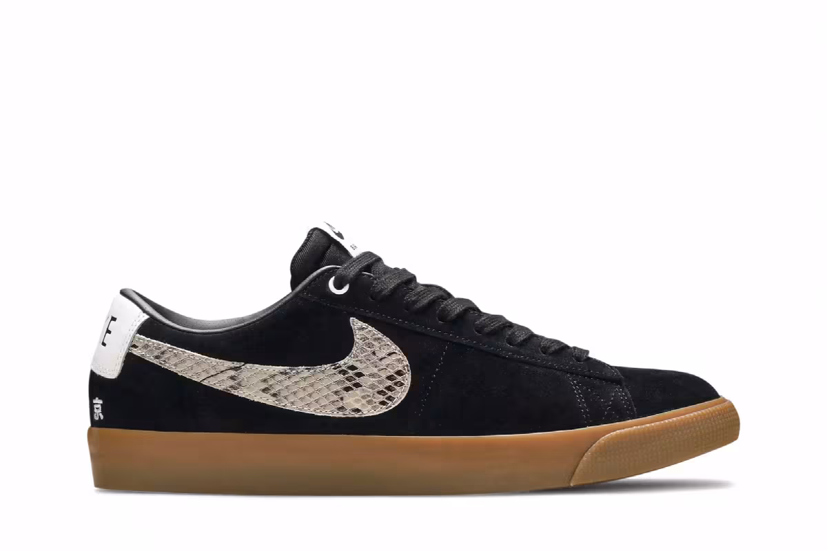 Wacko Maria x Nike Blazer Low SB Snakeskin, view 2