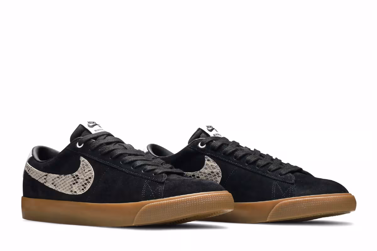 Wacko Maria x Nike Blazer Low SB Snakeskin, view 9