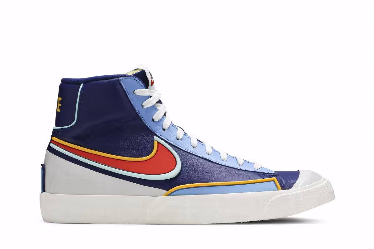 Nike Blazer Mid Deep Royal Blue Copa, view 2