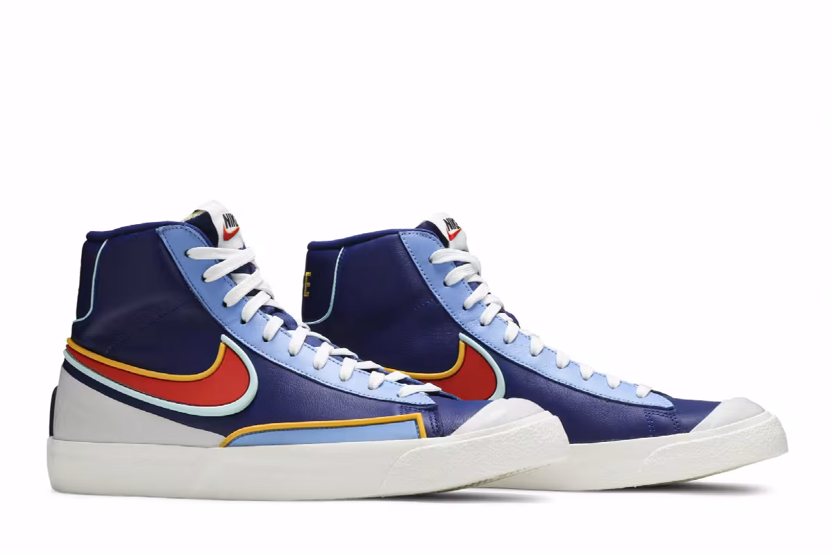 Nike Blazer Mid Deep Royal Blue Copa, view 9