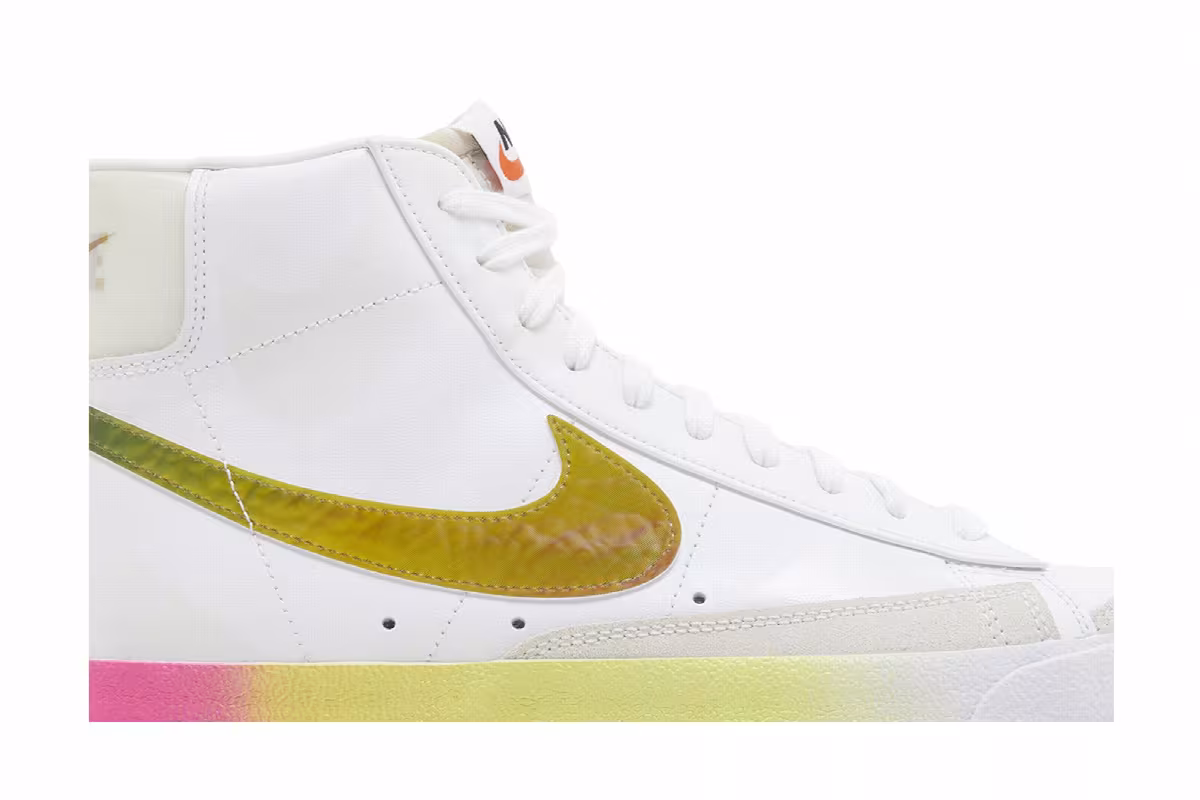 Nike Blazer Mid Thermal - White, view 3