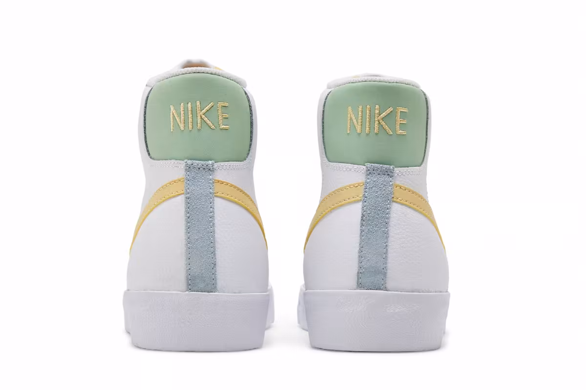 Nike Blazer Mid White Lemon Wash, view 7