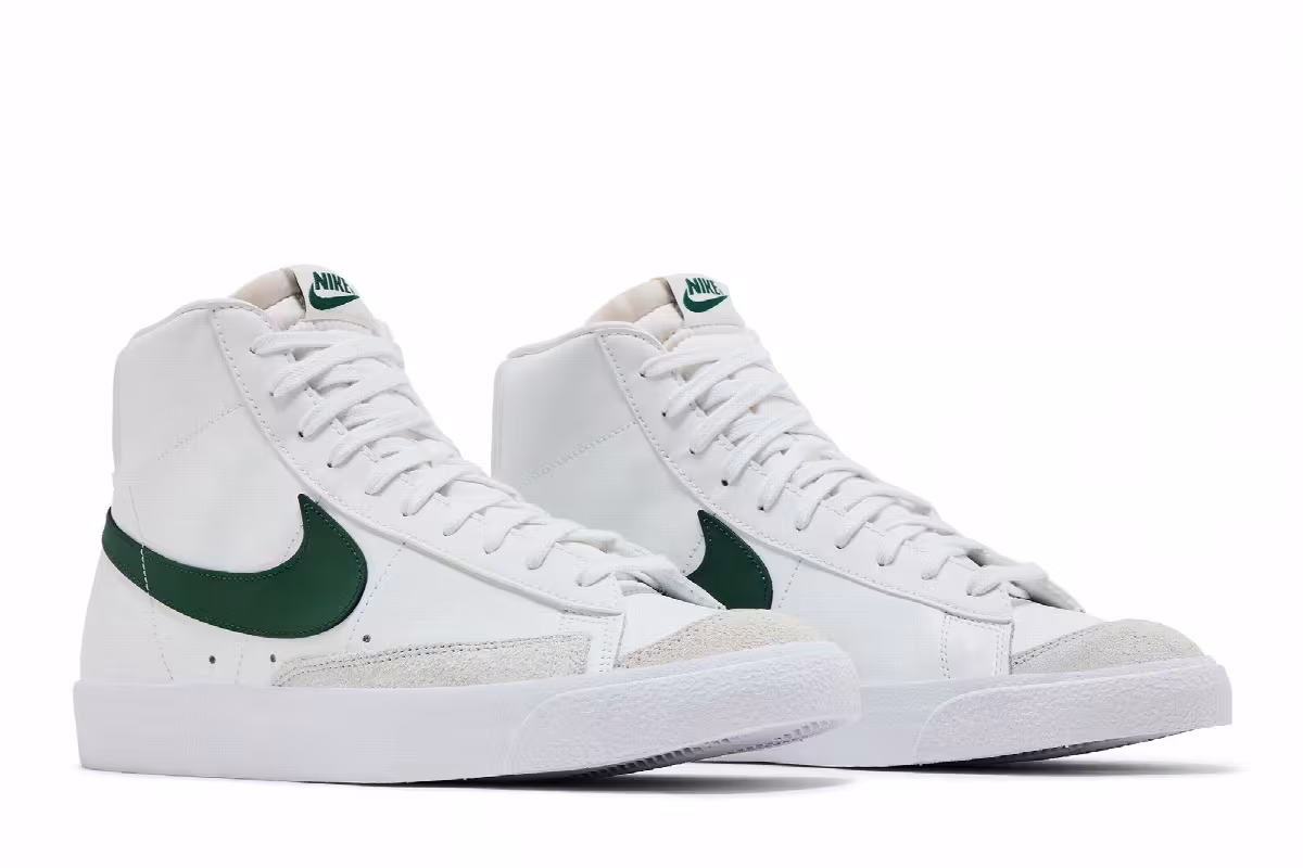 Nike Blazer Mid White Fir, view 9