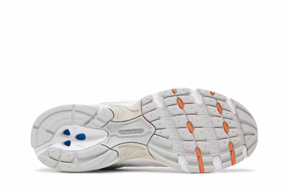 New Balance 530 Silver Metallic Team Orange, view 5
