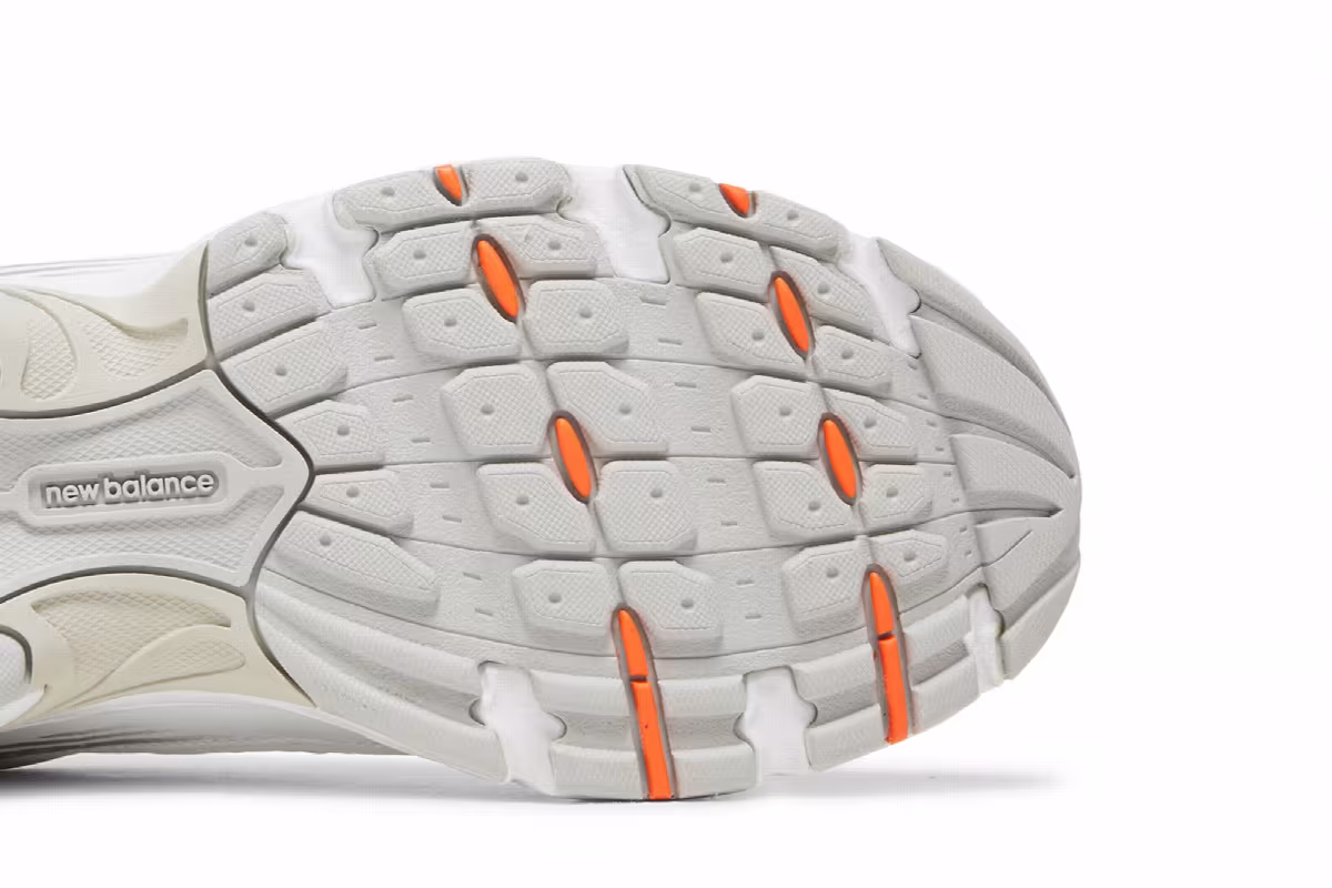 New Balance 530 Silver Metallic Team Orange, view 6