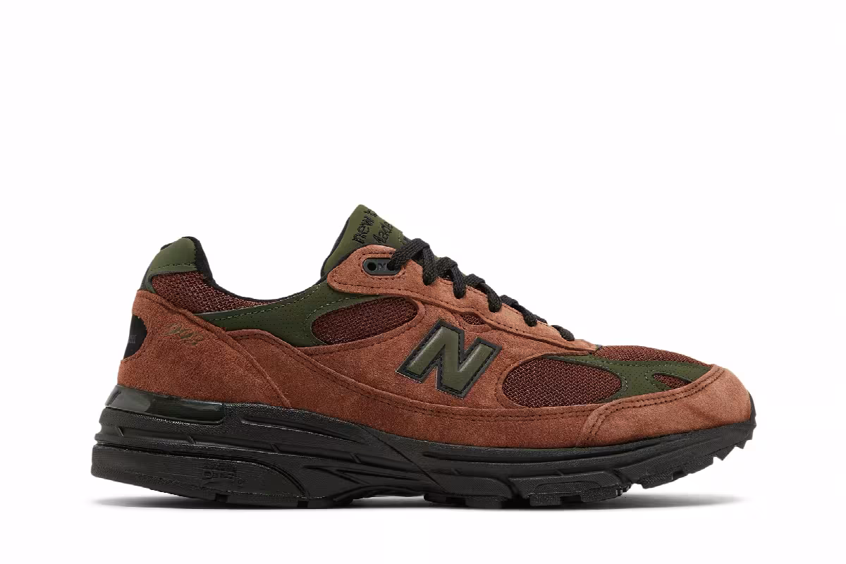 Aimé Leon Dore x New Balance 993 Made in USA Beef & Broccoli, view 2
