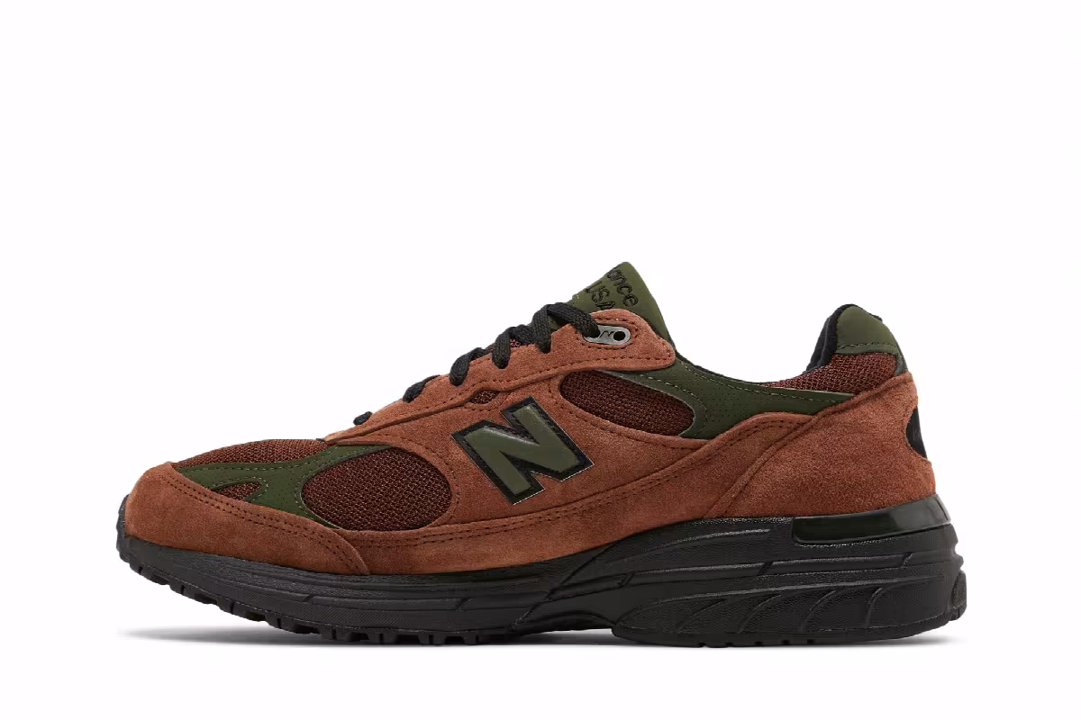 Aimé Leon Dore x New Balance 993 Made in USA Beef & Broccoli, view 4