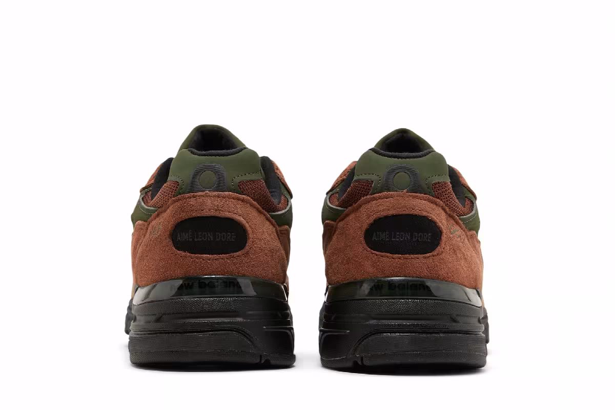 Aimé Leon Dore x New Balance 993 Made in USA Beef & Broccoli, view 7