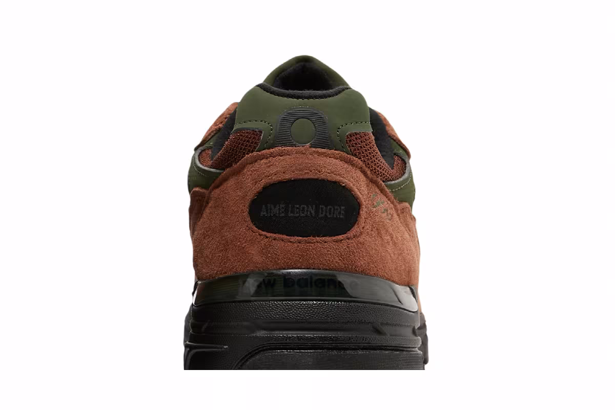 Aimé Leon Dore x New Balance 993 Made in USA Beef & Broccoli, view 8