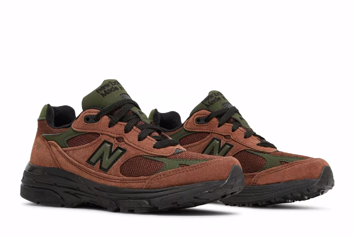 Aimé Leon Dore x New Balance Women's 993 Made In USA Beef & Broccoli, view 9