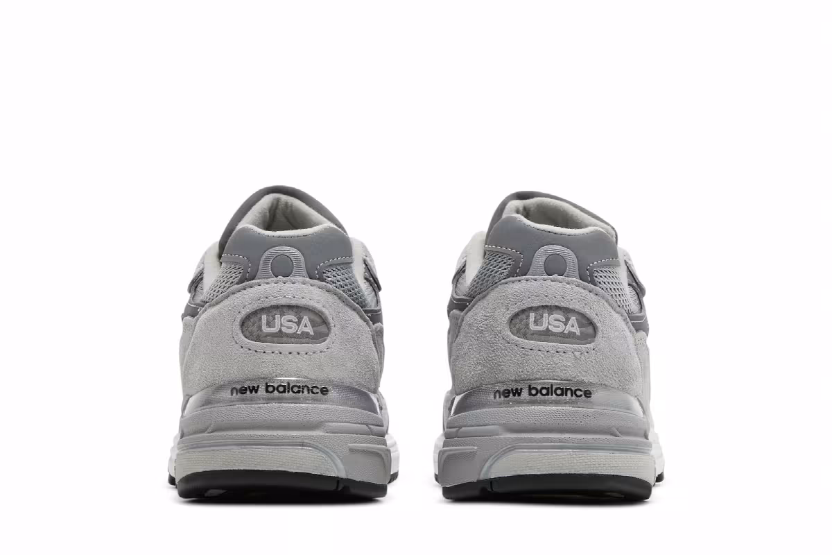 New Balance Women's 993 Made In USA Wide Grey, view 7