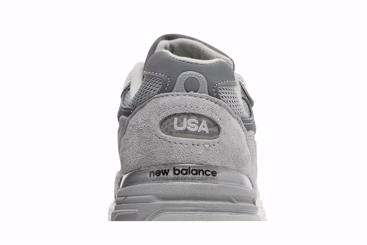 New Balance Women's 993 Made In USA Wide Grey, view 8
