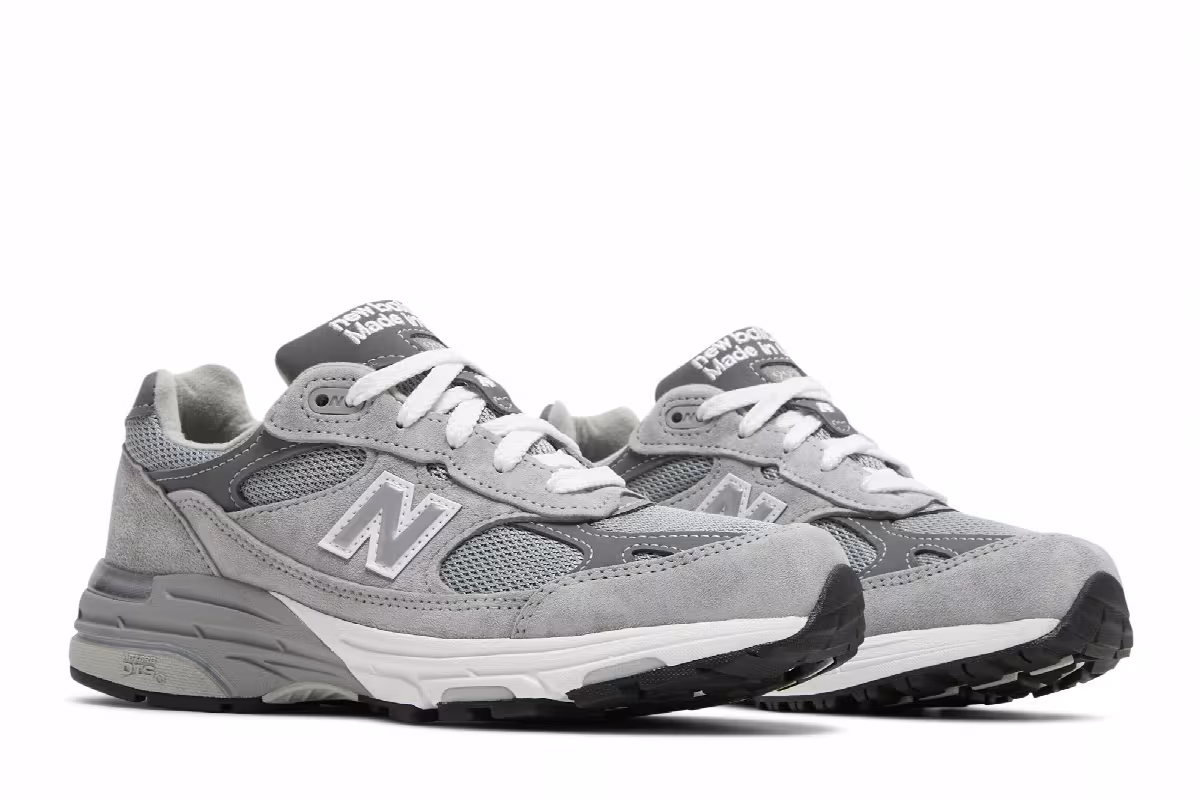 New Balance Women's 993 Made In USA Wide Grey, view 9