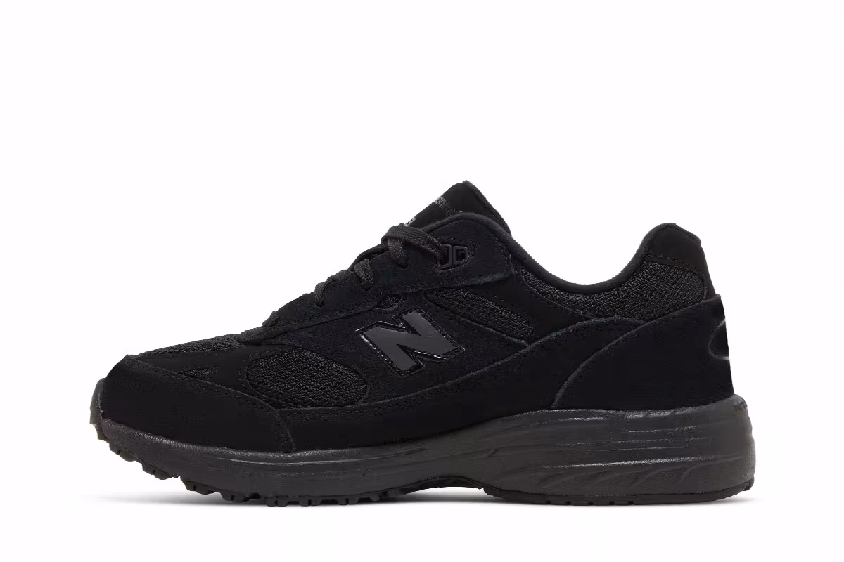 New Balance 993v1 Kids Black, view 4