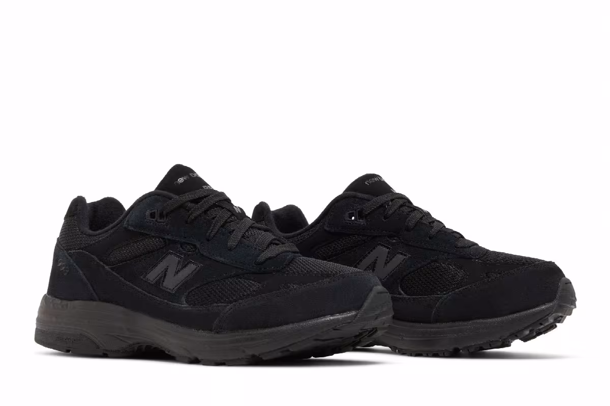 New Balance 993v1 Kids Black, view 9