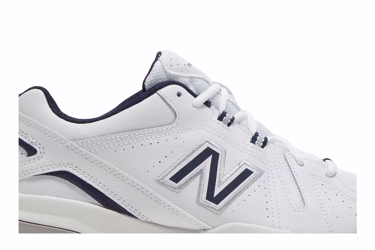 New Balance 608v5 White Navy, view 3