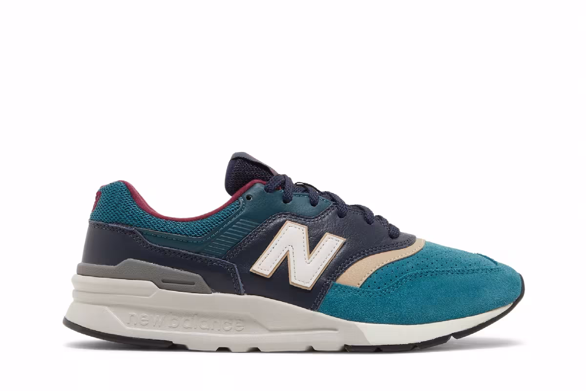 New Balance 997H Navy Teal, view 2