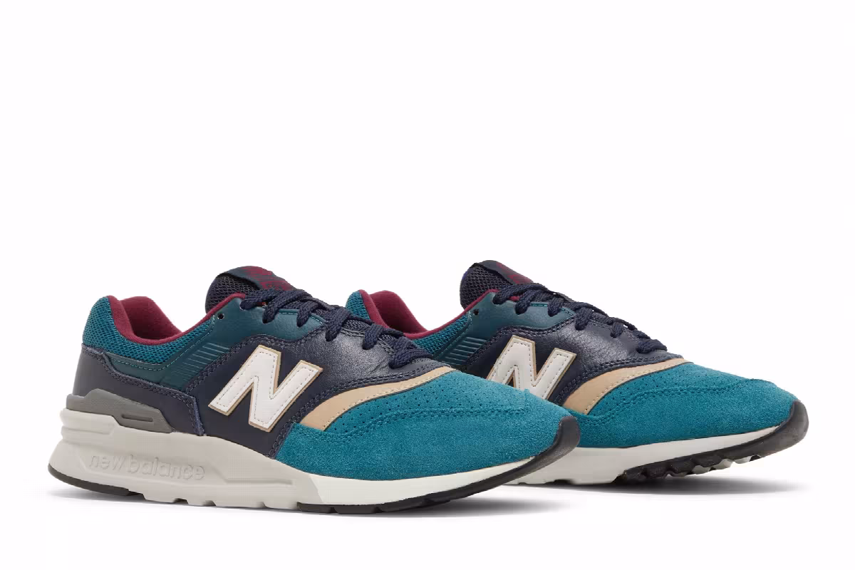 New Balance 997H Navy Teal, view 9