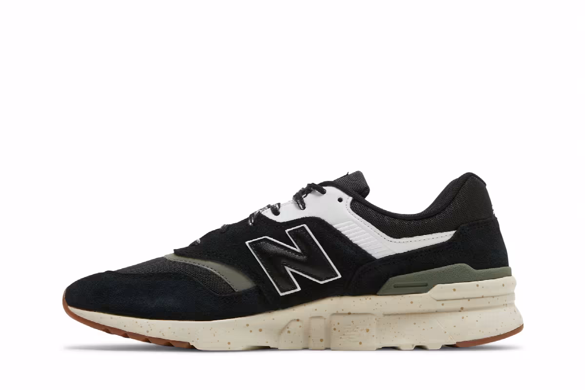 New Balance 997H Black Norway Spruce, view 4