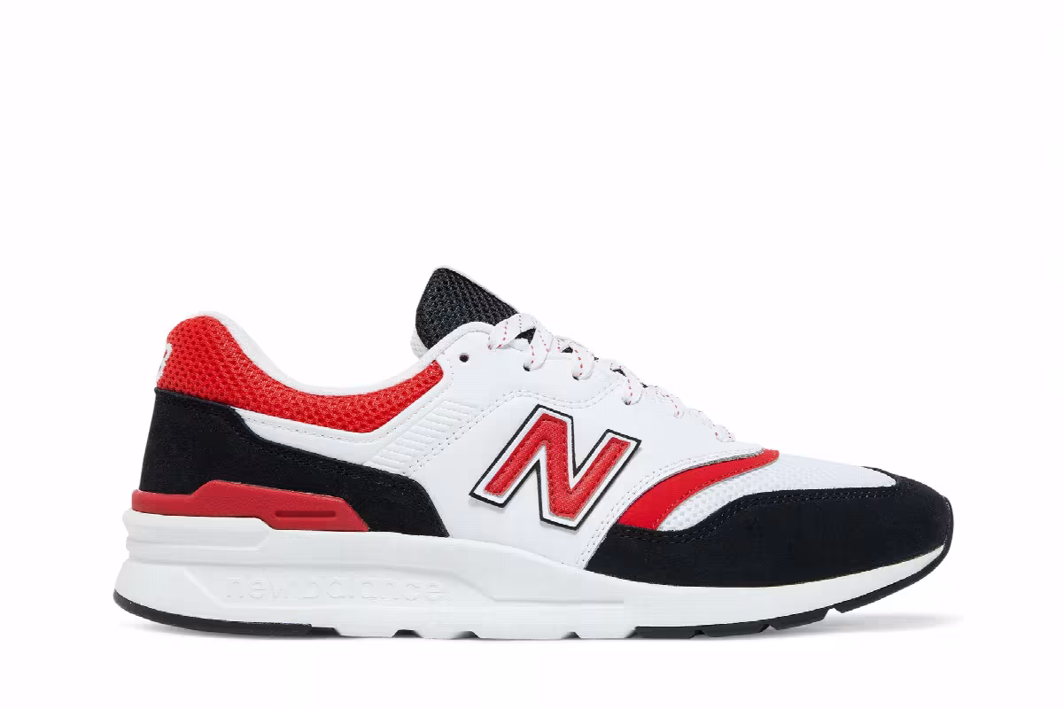 New Balance 997H White Red, view 2