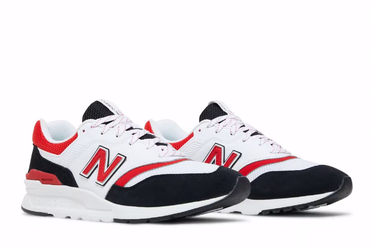 New Balance 997H White Red, view 9