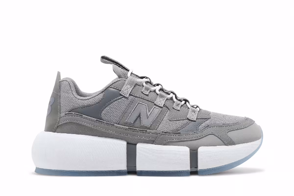 Jaden Smith x New Balance Vision Racer Grey Silver, view 2