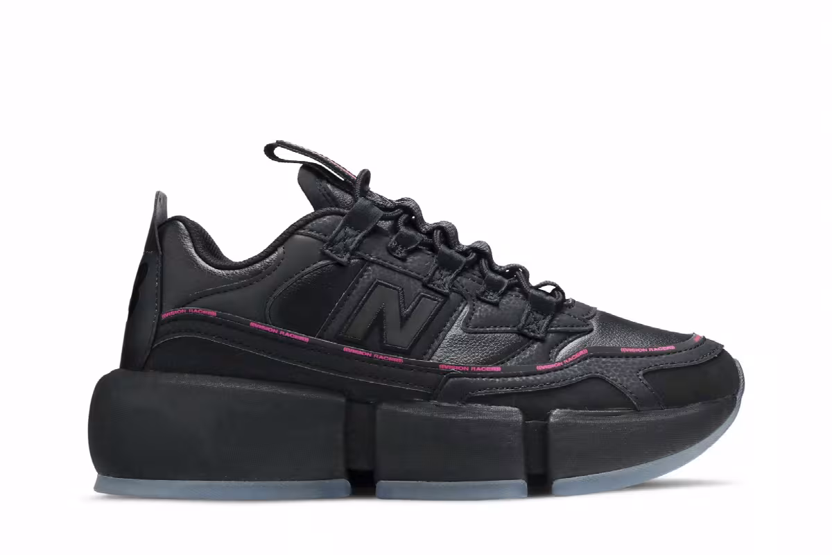 Jaden Smith x New Balance Vision Racer Black Pink, view 2