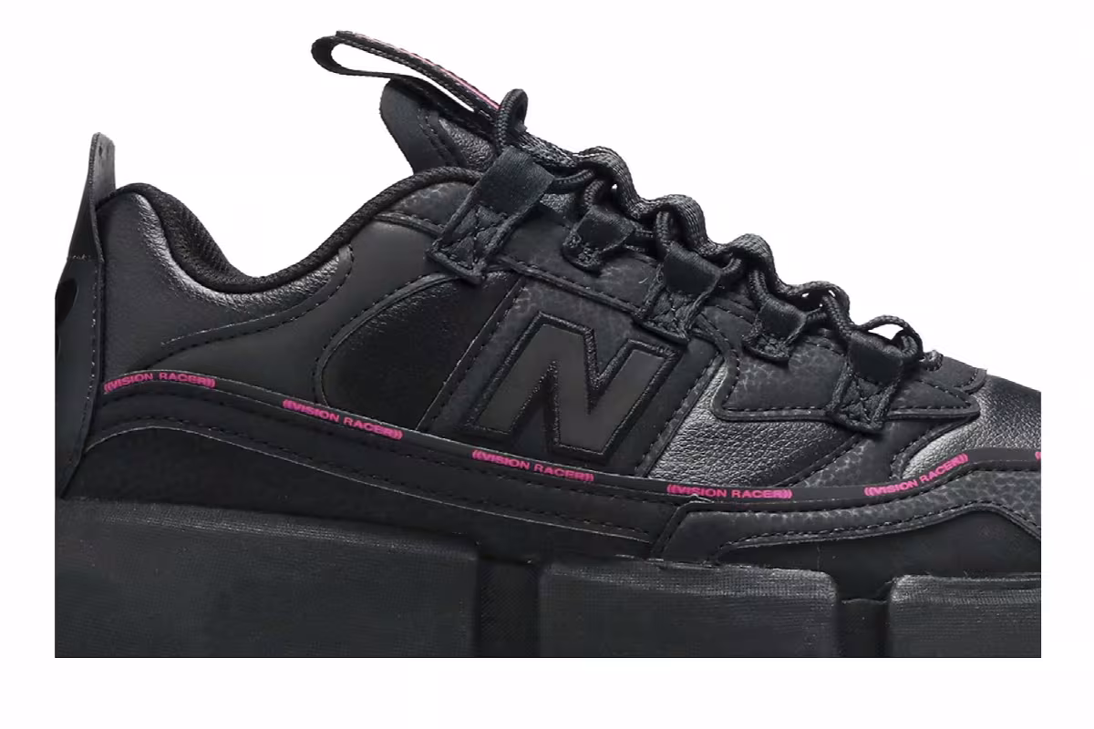 Jaden Smith x New Balance Vision Racer Black Pink, view 3