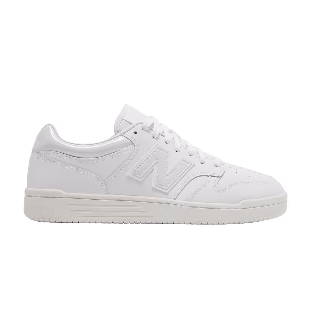 New Balance 480 White Patent