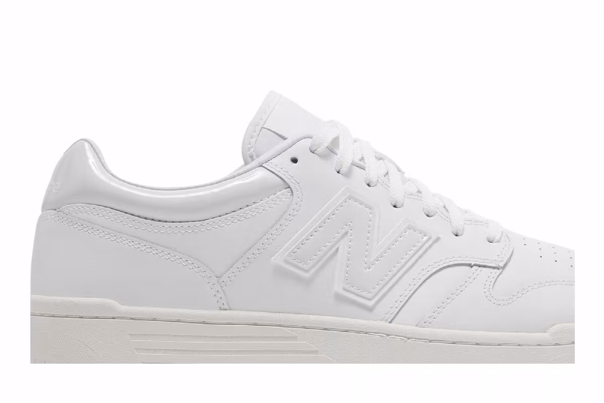 New Balance 480 White Patent, view 3