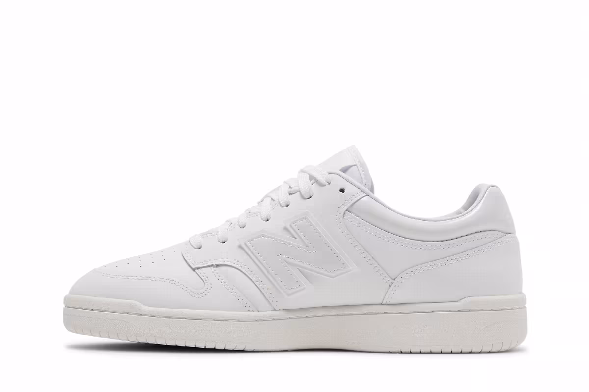 New Balance 480 White Patent, view 4