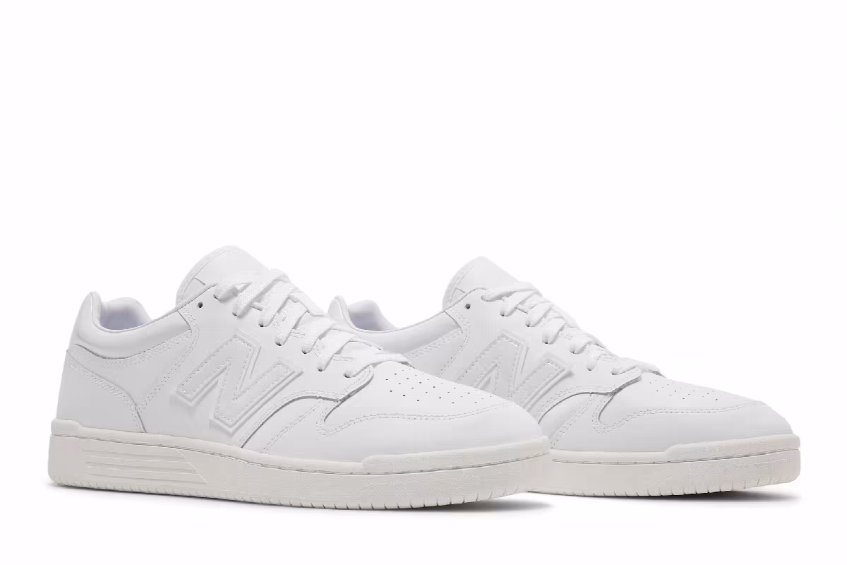 New Balance 480 White Patent, view 9