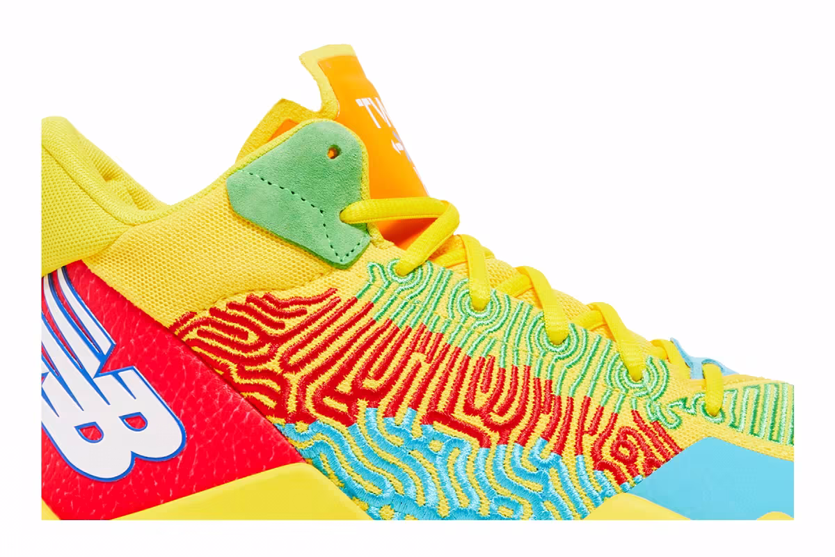New Balance Two WXY Yellow Teal, view 3