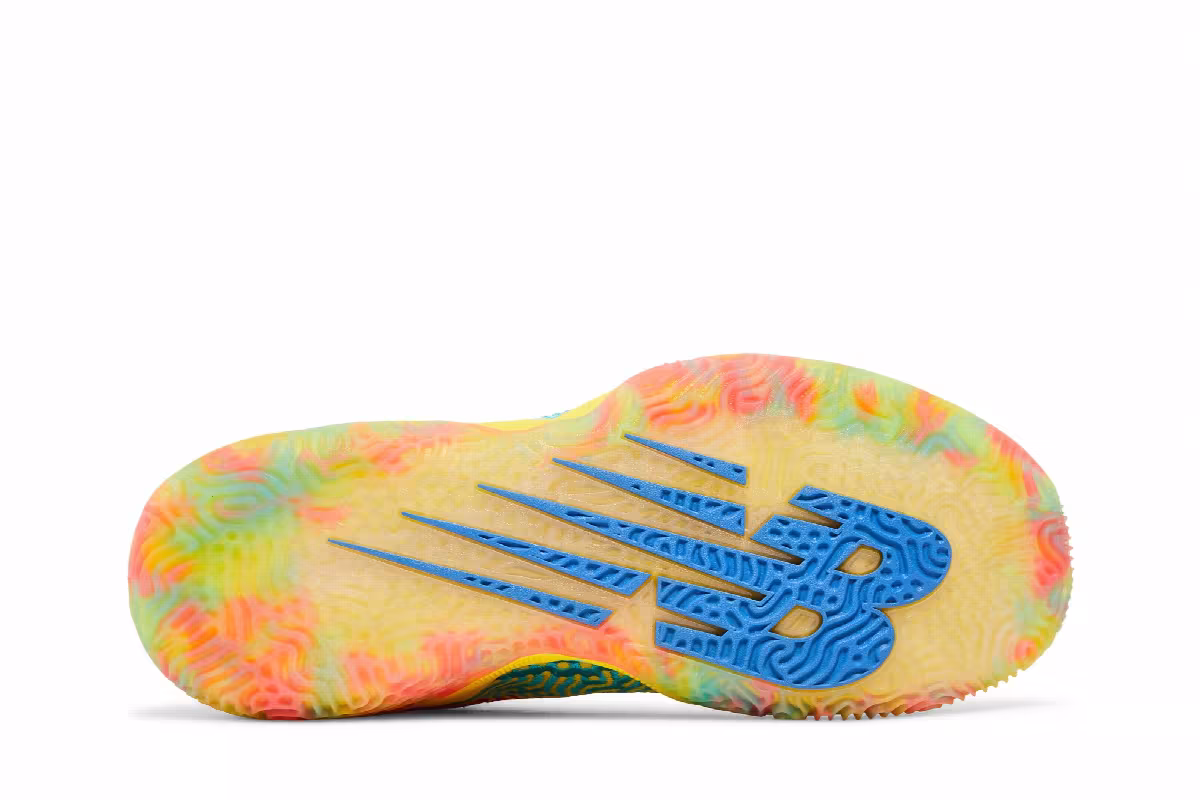 New Balance Two WXY Yellow Teal, view 5