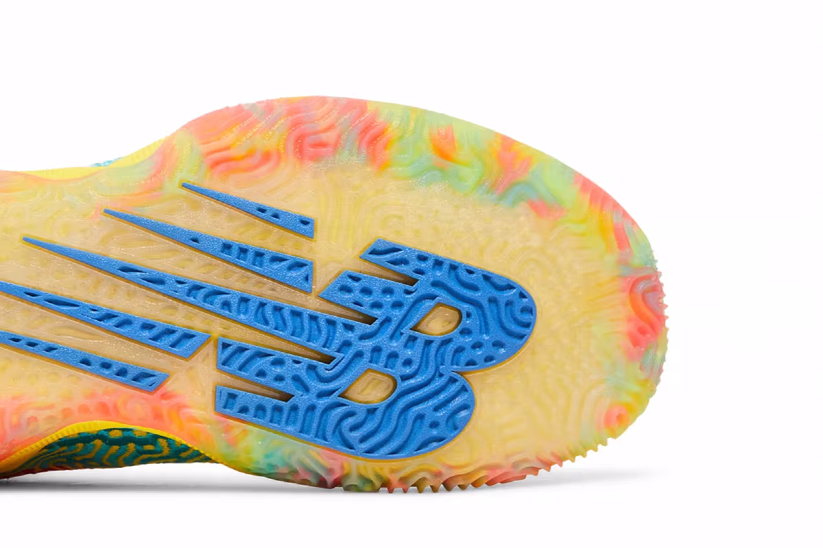 New Balance Two WXY Yellow Teal, view 6