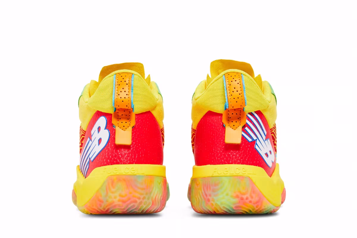 New Balance Two WXY Yellow Teal, view 7