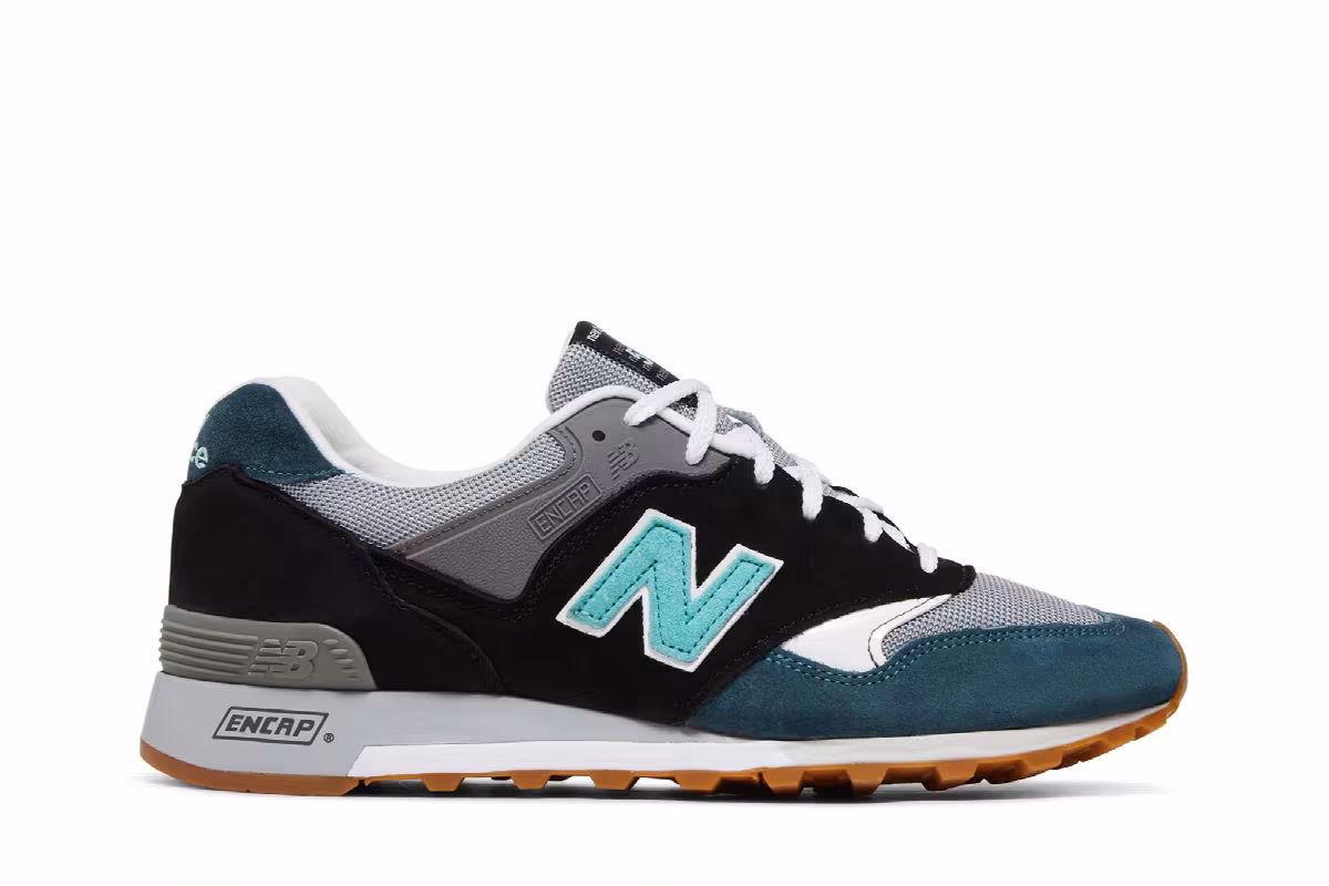 New Balance 577 Made In England Lava Ice Beach, view 2