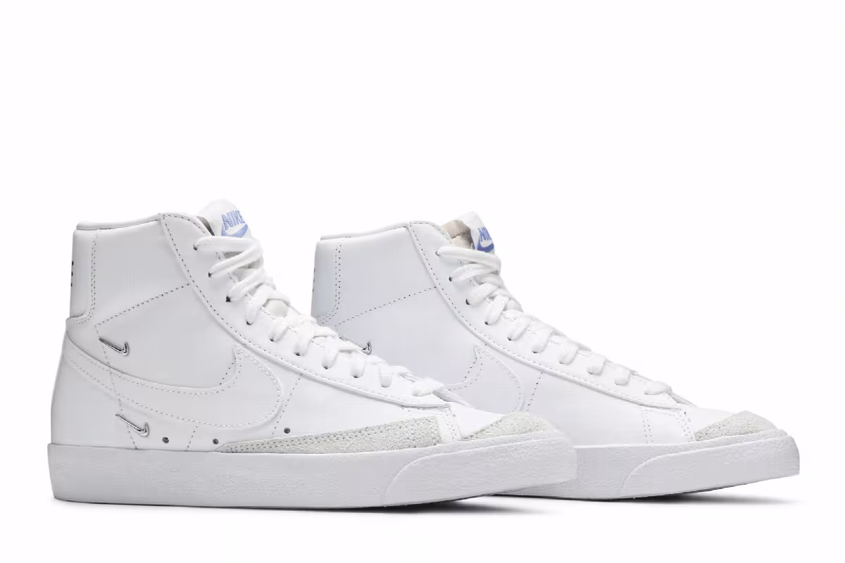Nike Women's Blazer Mid Sisterhood - White Metallic Silver, view 9