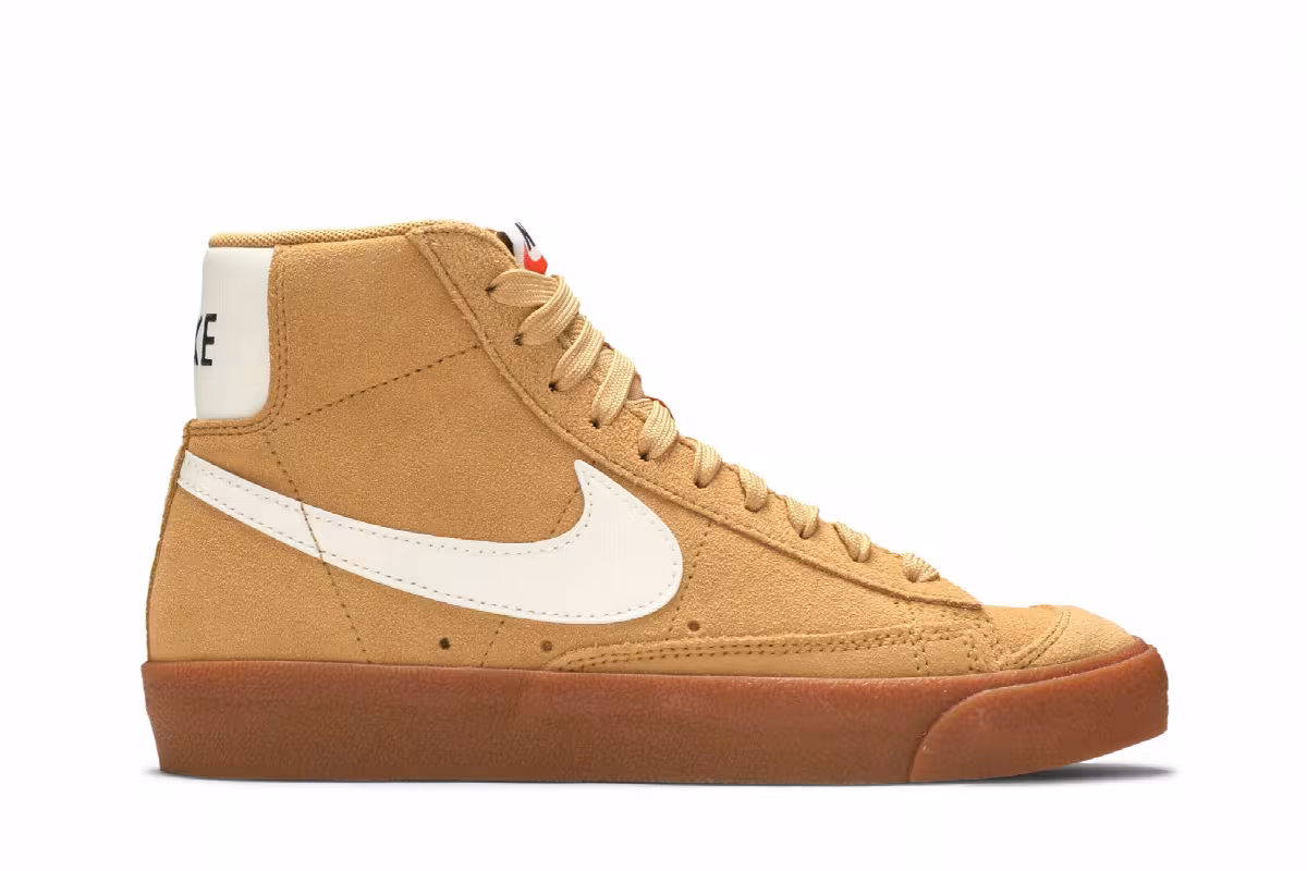 Nike Women's Blazer Mid Wheat Gum, view 2