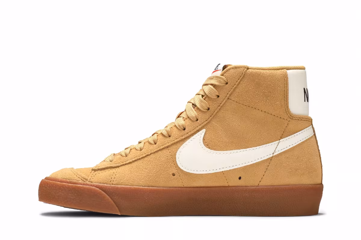 Nike Women's Blazer Mid Wheat Gum, view 4