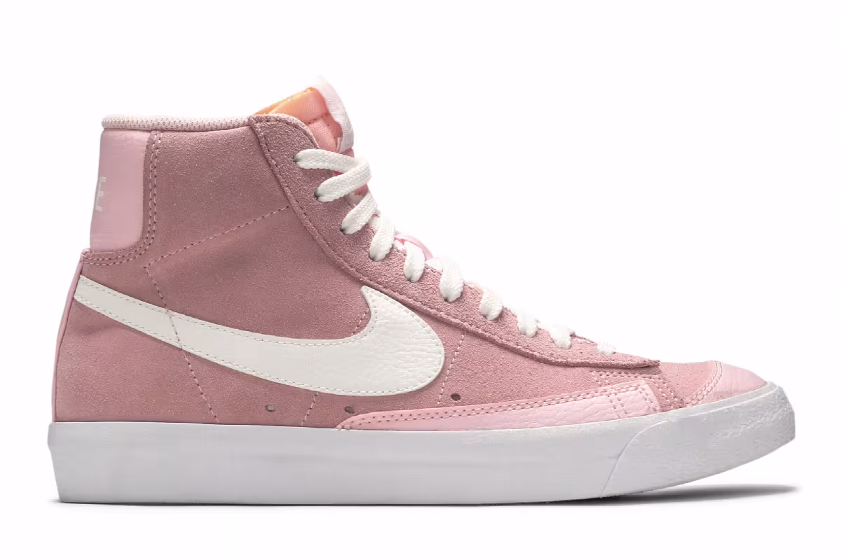 Nike Women's Blazer Mid Vintage Pink Foam, view 2