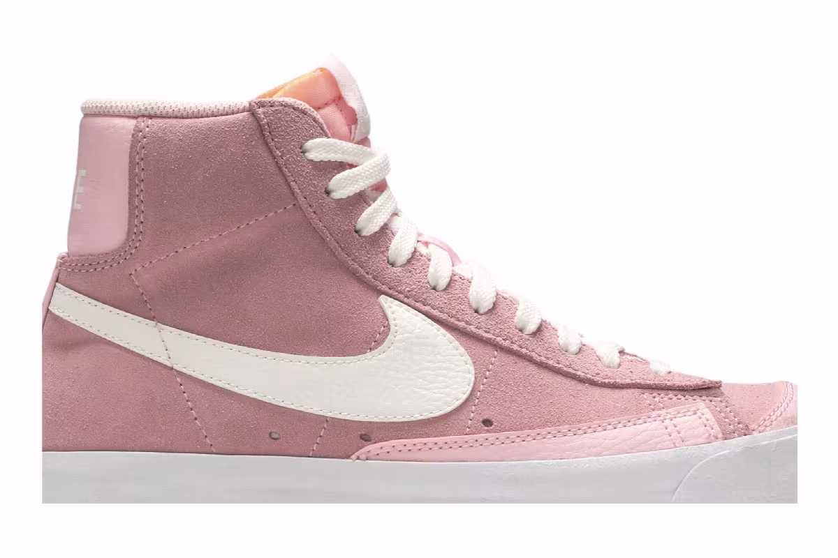Nike Women's Blazer Mid Vintage Pink Foam, view 3